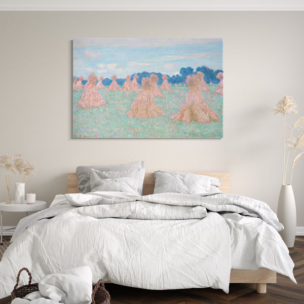 Top-Angebot Kunstdruck Claude Monet - Die Damen von Giverny Leinwand auf Keilrahmen gespannt