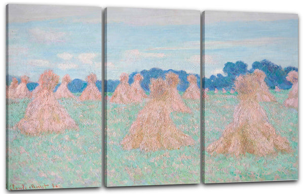 Leinwandbild Claude Monet - Die Damen von Giverny