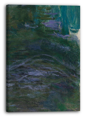 Top-Angebot Kunstdruck Claude Monet - Nymphéas (Fragment) Leinwand auf Keilrahmen gespannt