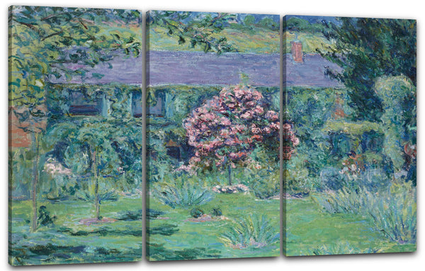 Leinwandbild Blanche Hoschedé Monet - Monets Haus in Giverny