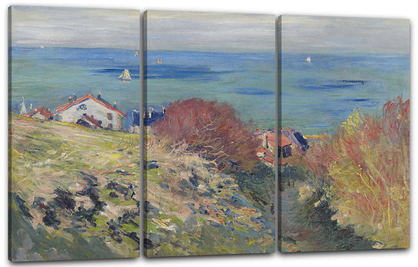 Leinwandbild Claude Monet - Pourville