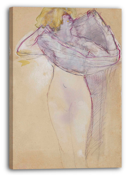 Top-Angebot Kunstdruck Auguste Rodin - Salome Leinwand auf Keilrahmen gespannt
