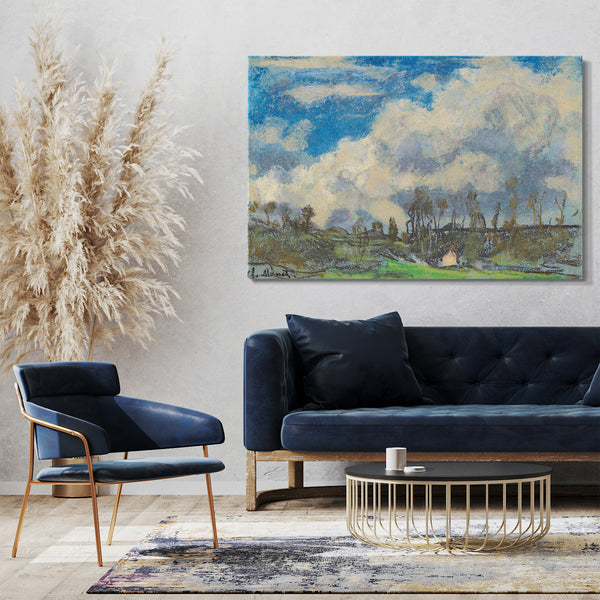 Top-Angebot Kunstdruck Claude Monet - Wolken Leinwand auf Keilrahmen gespannt