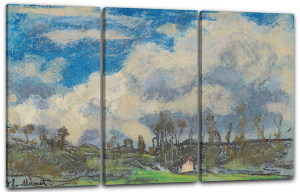 Leinwandbild Claude Monet - Wolken