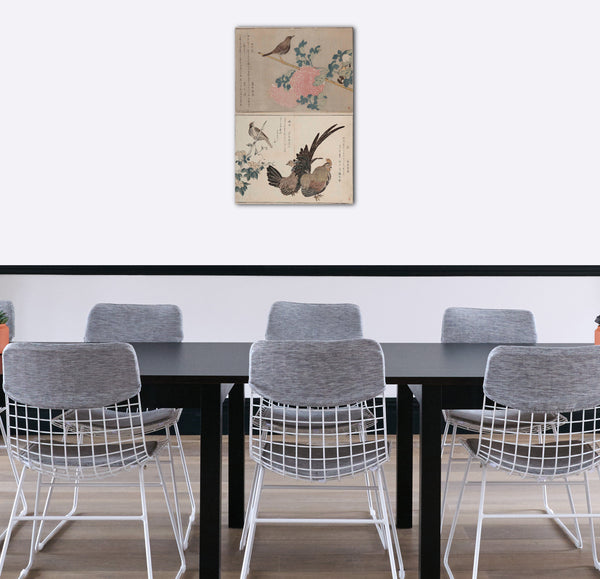Top-Angebot Kunstdruck Kitagawa Utamaro - Der Erste: Leinwand auf Keilrahmen gespannt