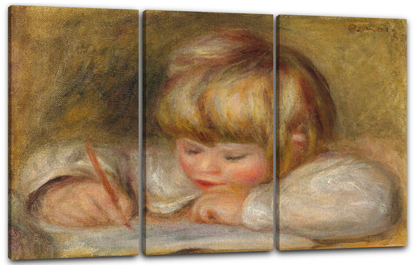 Leinwandbild Pierre Auguste Renoir - Coco schreiben