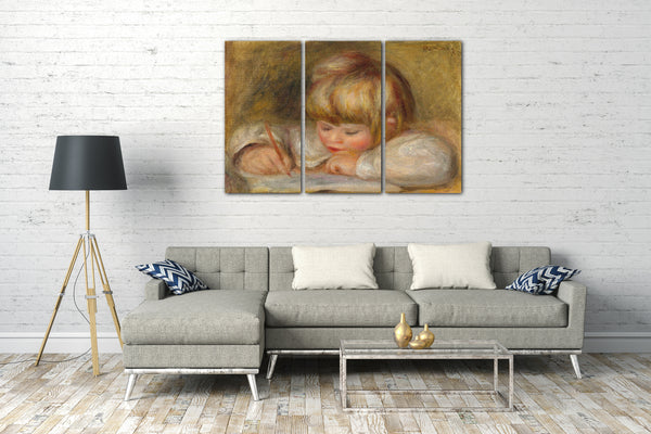 Leinwandbild Pierre Auguste Renoir - Coco schreiben