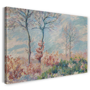 Leinwandbild Blanche Hoschedé Monet - Das Falaise-Holz
