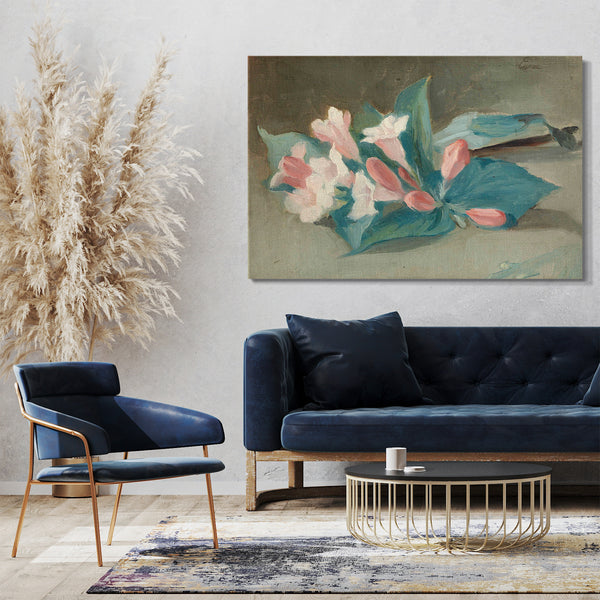 Leinwandbild Eva Gonzales - Blumen