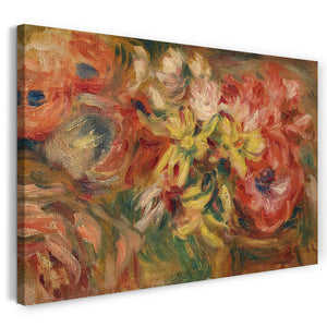 Leinwandbild Pierre Auguste Renoir - Verschiedene Blumen
