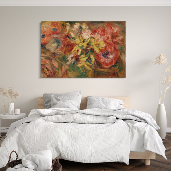 Leinwandbild Pierre Auguste Renoir - Verschiedene Blumen