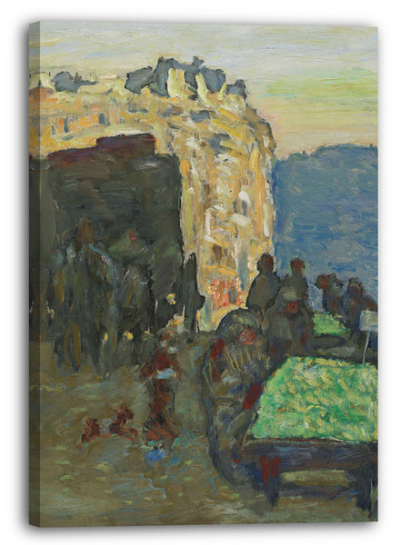 Leinwandbild Pierre Bonnard - Der Kaufmann der vier Jahreszeiten