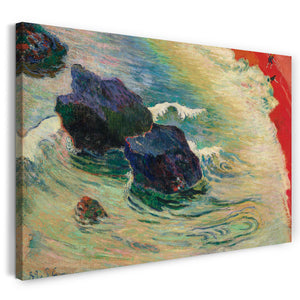 Leinwandbild Paul Gauguin - Die Welle