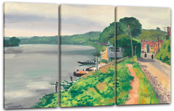Leinwandbild Albert Marquet - Bord de Seine bei der Frette