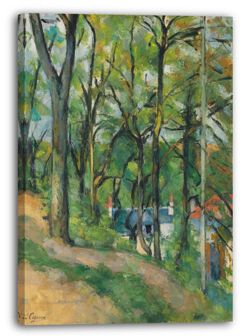 Leinwandbild Paul Cézanne - Die Küste von Saint-Denis in Pontoise