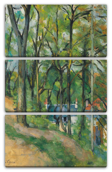 Leinwandbild Paul Cézanne - Die Küste von Saint-Denis in Pontoise