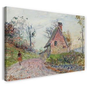 Leinwandbild Camille Pissarro - Die Umgebung von Rouen