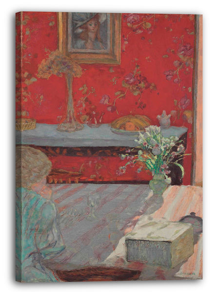 Leinwandbild Pierre Bonnard - Innenausstattung (Bonnard Apartment in Paris)