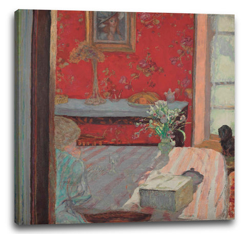 Leinwandbild Pierre Bonnard - Innenausstattung (Bonnard Apartment in Paris)