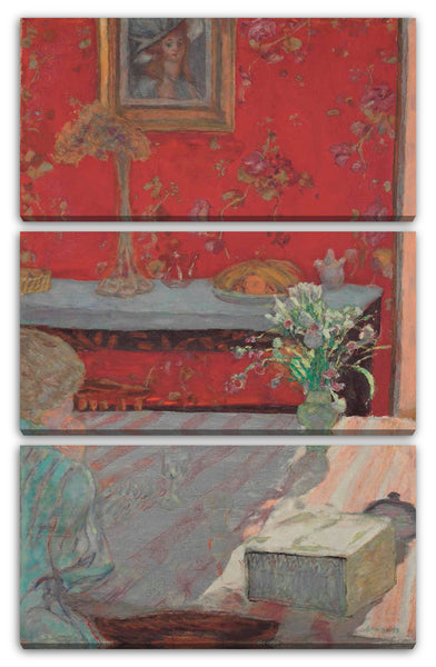 Leinwandbild Pierre Bonnard - Innenausstattung (Bonnard Apartment in Paris)