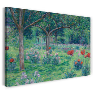 Leinwandbild Blanche Hoschedé Monet - Monets Garten in Giverny