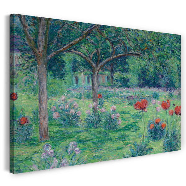 Leinwandbild Blanche Hoschedé Monet - Monets Garten in Giverny