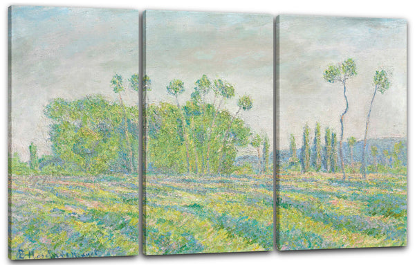 Leinwandbild Blanche Hoschedé Monet - Giverny, Pappeln von Ajoux