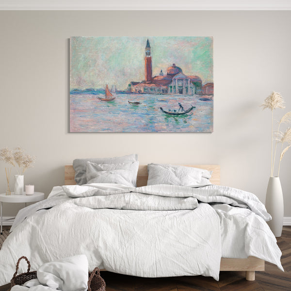 Leinwandbild Blanche Hoschedé Monet - Venedig, der Gruß