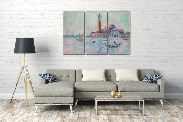 Leinwandbild Blanche Hoschedé Monet - Venedig, der Gruß