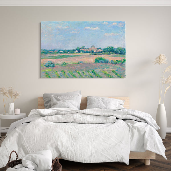 Leinwandbild Blanche Hoschedé Monet - Prairie in der Nähe von Saint-Vincent-sur-Jard