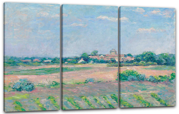 Leinwandbild Blanche Hoschedé Monet - Prairie in der Nähe von Saint-Vincent-sur-Jard