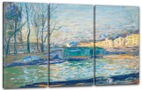 Leinwandbild Albert Marquet - Der kleine Arm der Seine