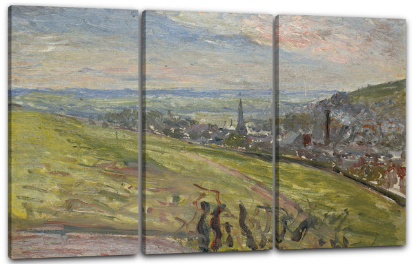 Leinwandbild Camille Pissarro - Umgebung von Rouen