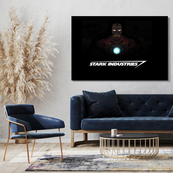 Leinwandbild Iron Man Stark Industries