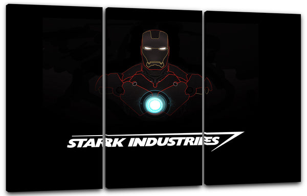 Leinwandbild Iron Man Stark Industries