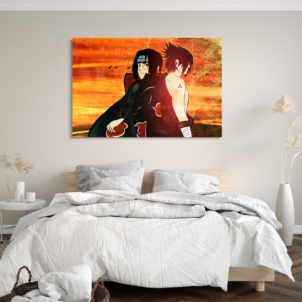 Leinwandbild Naruto Itachi Uchiha Sasuke Uchiha