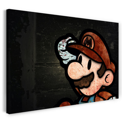 Leinwandbild Paper Mario
