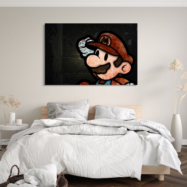Leinwandbild Paper Mario