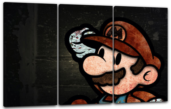 Leinwandbild Paper Mario