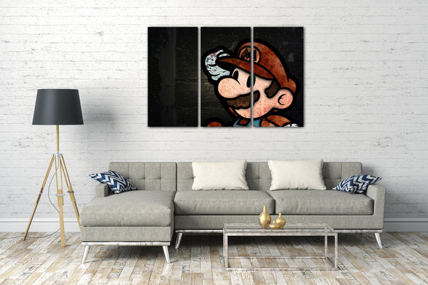 Leinwandbild Paper Mario
