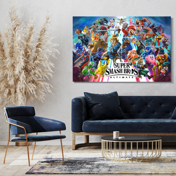Leinwandbild Super Smash Bros Ultimate