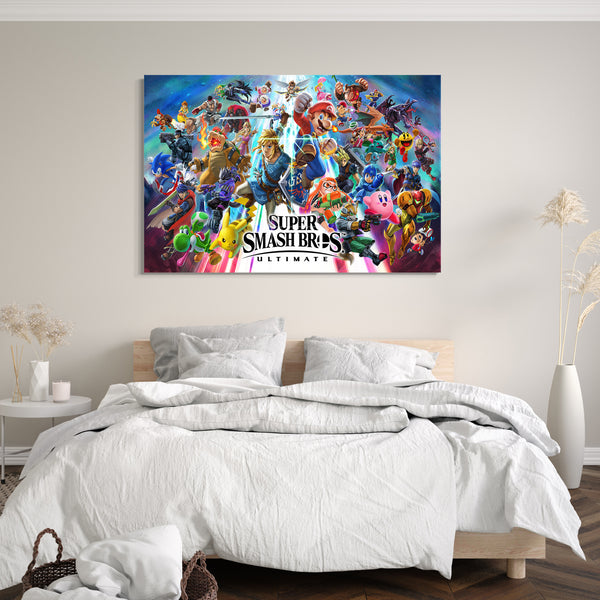 Leinwandbild Super Smash Bros Ultimate