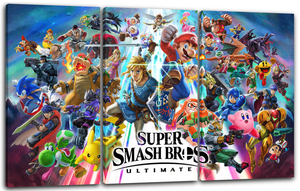 Leinwandbild Super Smash Bros Ultimate