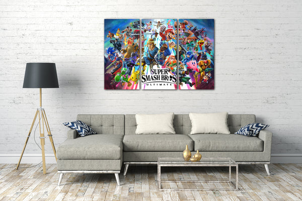 Leinwandbild Super Smash Bros Ultimate
