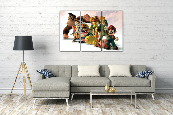 Leinwandbild Super Smash Bros