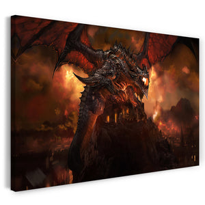Leinwandbild World of Warcraft Death Wing