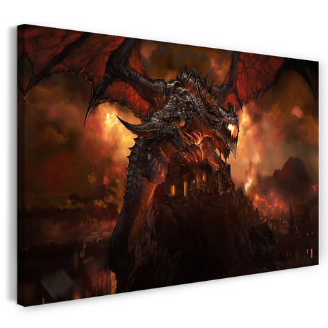Leinwandbild World of Warcraft Death Wing