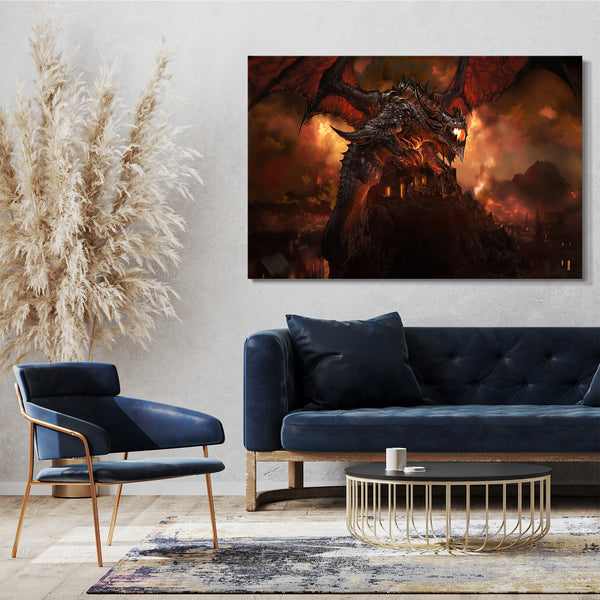 Leinwandbild World of Warcraft Death Wing