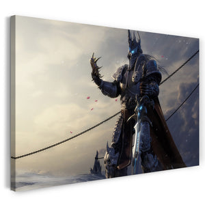 Leinwandbild World of Warcraft Lich King Arthas Menethil