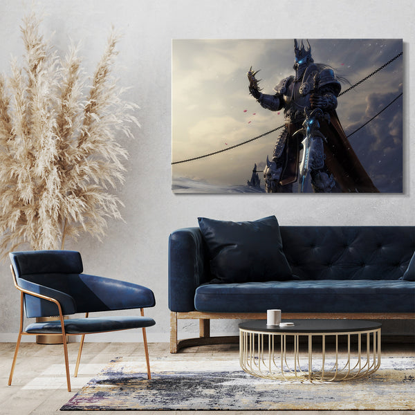 Leinwandbild World of Warcraft Lich King Arthas Menethil